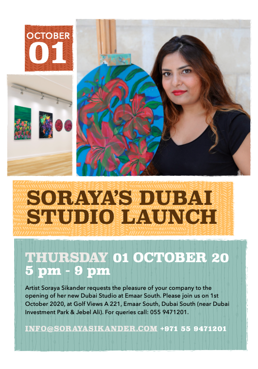 soraya sikander dubai studio launch